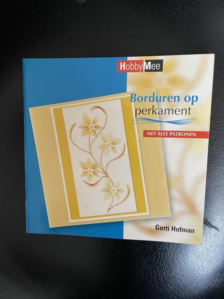 Borduren op perkament / gerti hofman, Ophalen of Verzenden, Nieuw, Overige onderwerpen