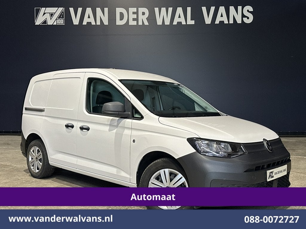 Volkswagen Caddy Cargo 2.0 TDI 123pk Automaat L1H1 Euro6 Air, Stof, Gebruikt, 4 cilinders, Volkswagen