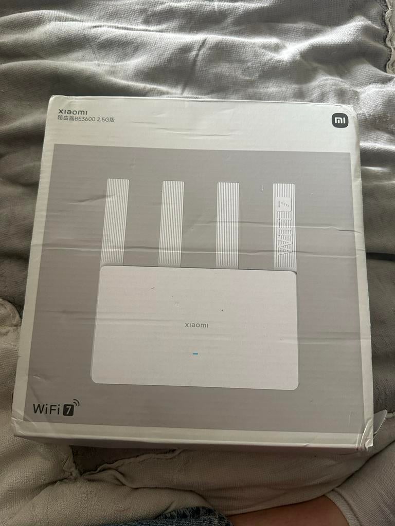 Xiaomi BE3600 WiFi 7 Router - Nieuw in doos, Ophalen of Verzenden, Nieuw