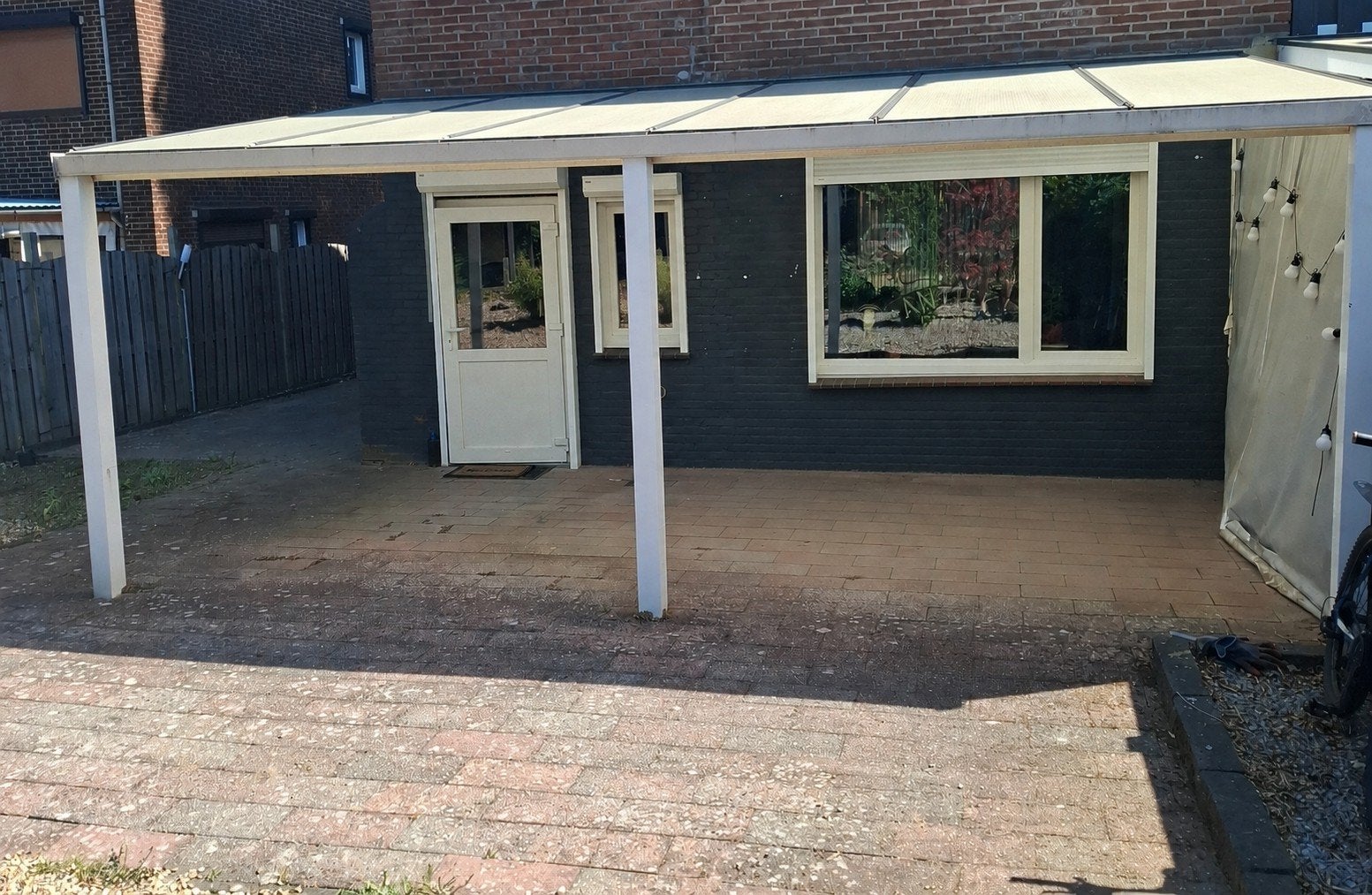Overkapping voor terras of tuin, Tuin en Terras, Overkappingen, Ophalen, Gebruikt, Veranda