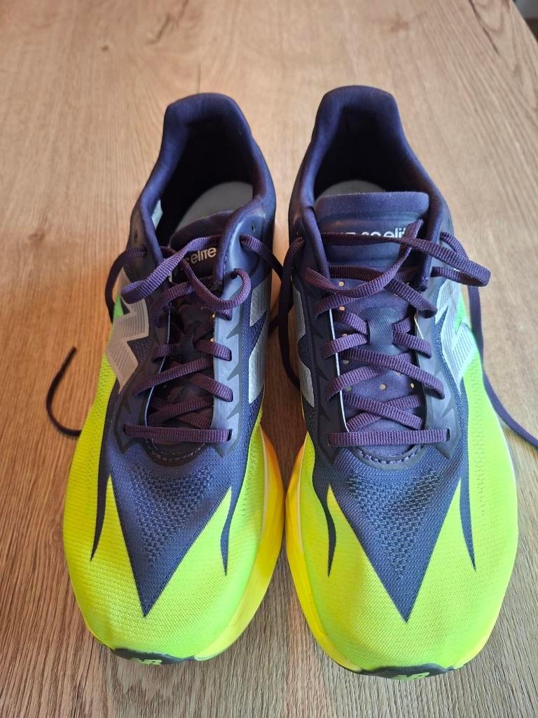 New Balance Carbon Wedstrijdschoen - Maat 43, Ophalen of Verzenden, Zo goed als nieuw, Hardlopen, Hardloopschoenen