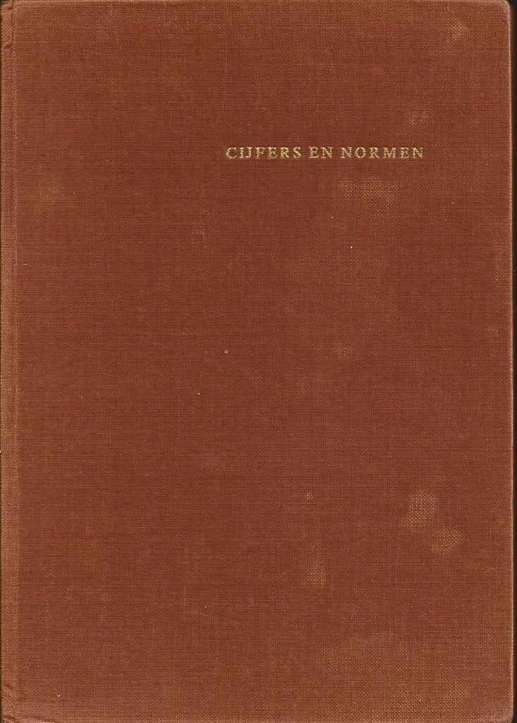 Cijfers en normen - Leergang voor het grafisch bedrijf, Boeken, Ophalen of Verzenden, Gelezen, Overige onderwerpen