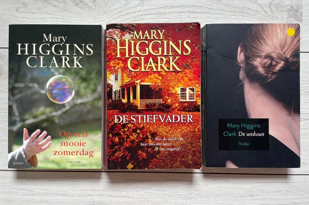 3 boeken van Mary Higgins Clark, Ophalen of Verzenden, Zo goed als nieuw