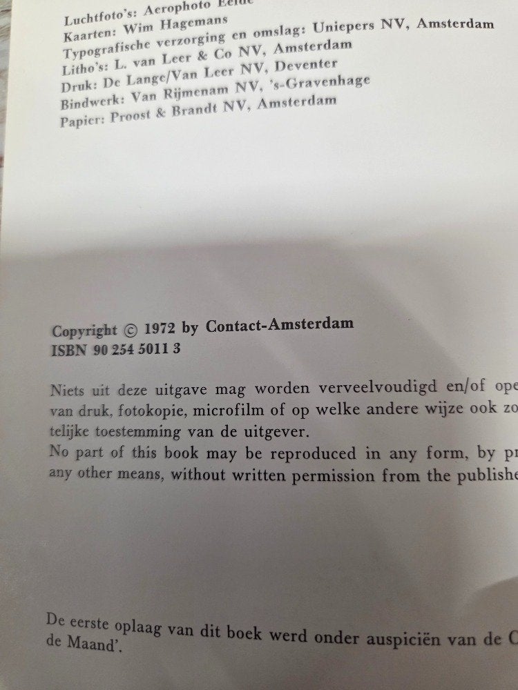 boek zwervend over de wadden 1972, Ophalen of Verzenden