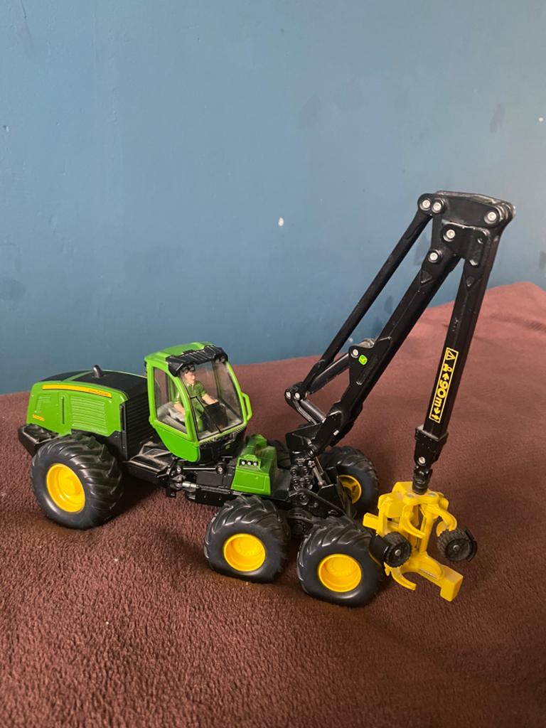 Siku bosbouwvoertuig, Ophalen of Verzenden, Zo goed als nieuw, Tractor of Landbouw, SIKU
