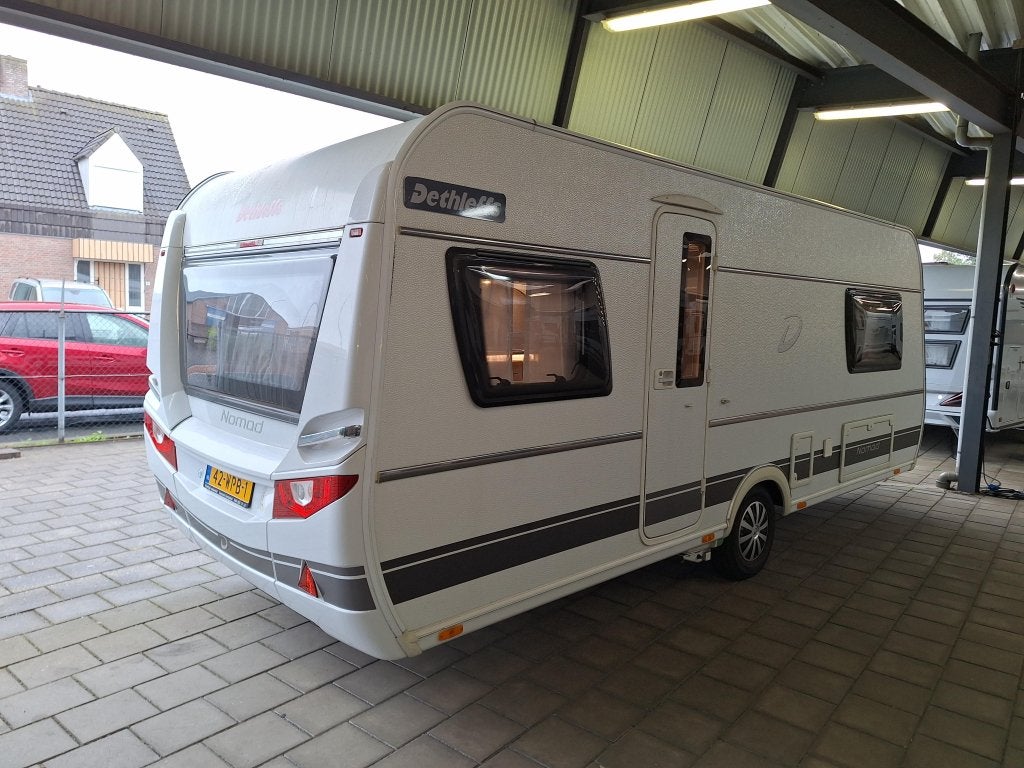 Dethleffs Nomad 510 ER MOVER EN FIETSENDRAGER, Fietsenrek, Rondzit, Bedrijf, Dethleffs
