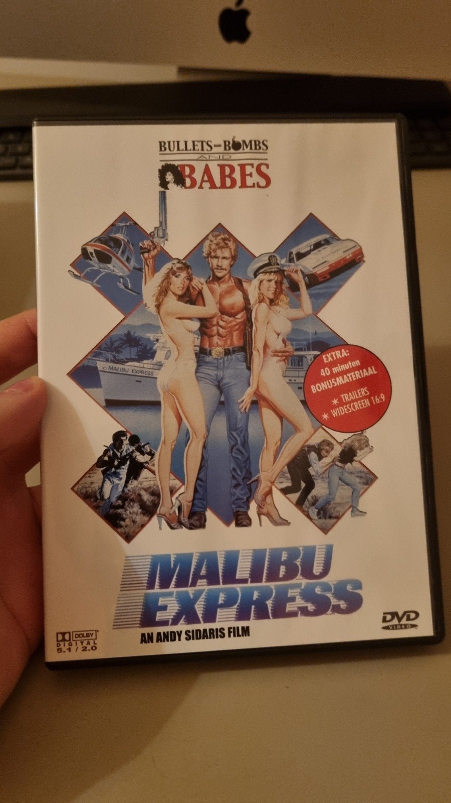 Malibu Express DVD - Actievolle Andy Sidaris Film, Vanaf 16 jaar, Ophalen of Verzenden, Gebruikt