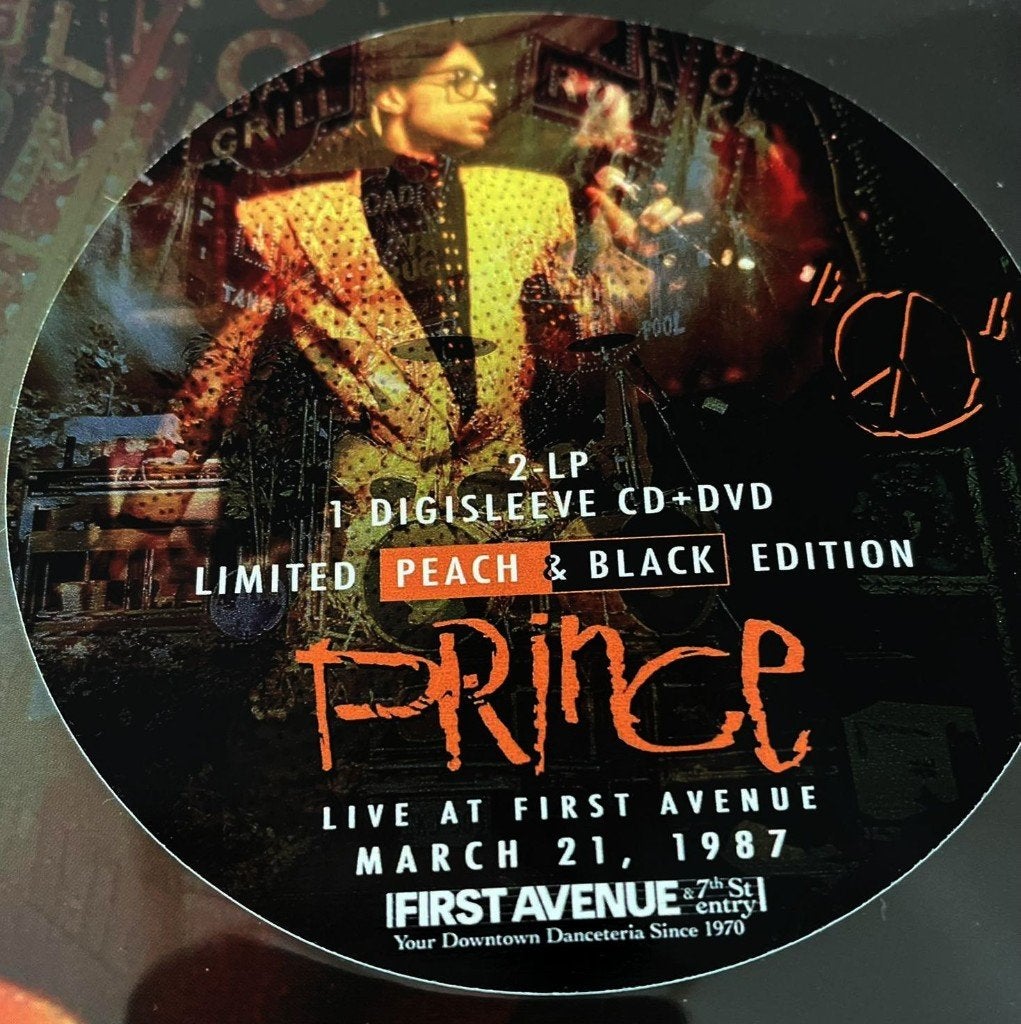 Prince - First Avenue 1987 2LP + CD/ DVD (Peach & Black), Inclusief obi, Verzenden, 1980 - 1989, 12 inch