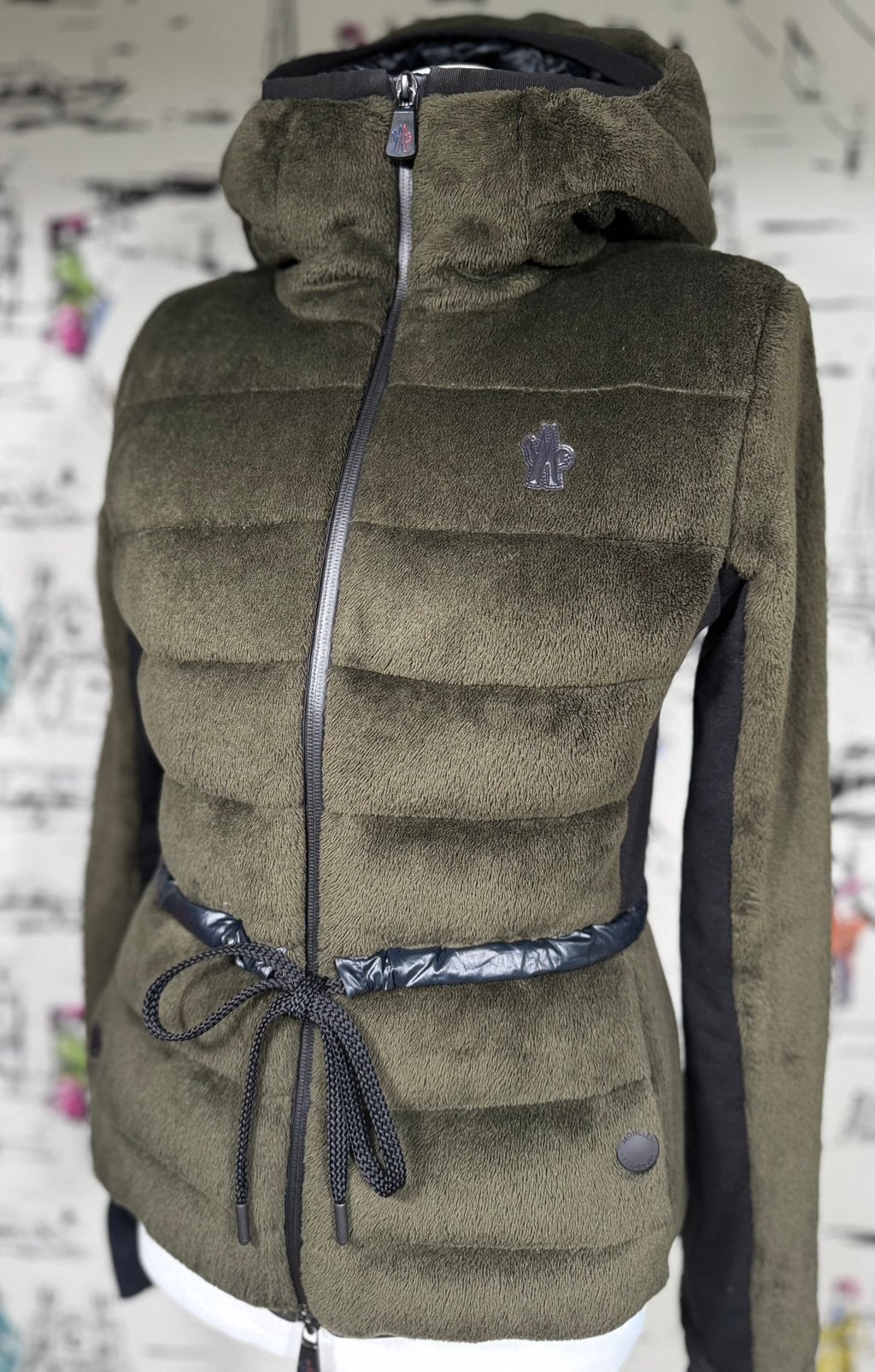 Moncler Grenoble dames ski-jas dons jack maat M, Maat 38/40 (M), Moncler EU, Ophalen of Verzenden, Zo goed als nieuw