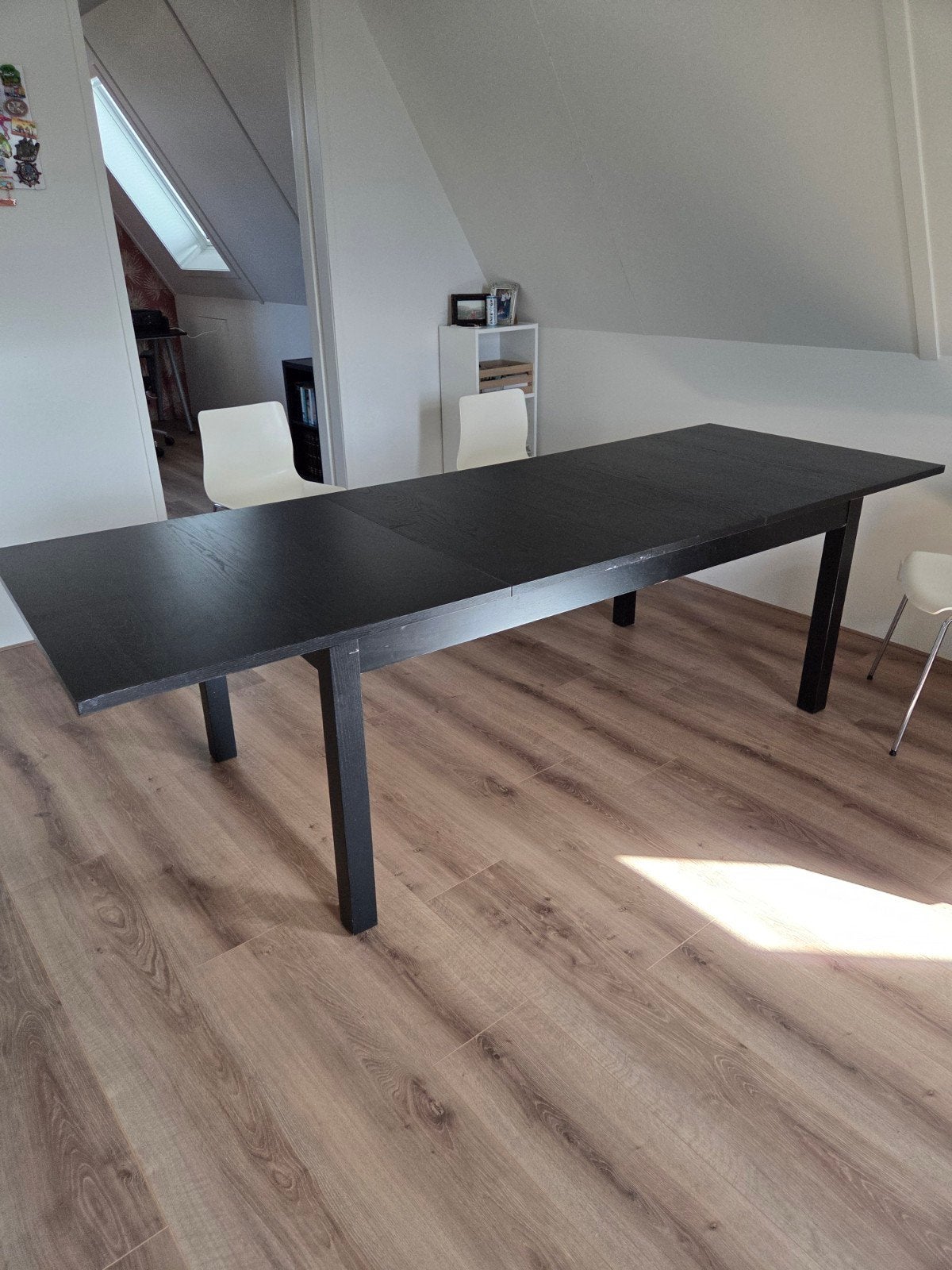 uitschuifbare eettafel Ikea Bjursta (95x175-260), Ophalen, Gebruikt, Rechthoekig, 50 tot 100 cm