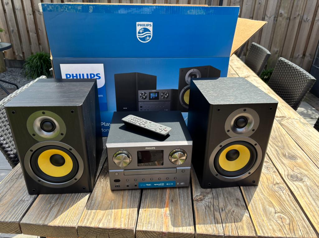 Philips TAM8905  DAB+ audioset  TAM8950/10, Ophalen, Zo goed als nieuw, Philips