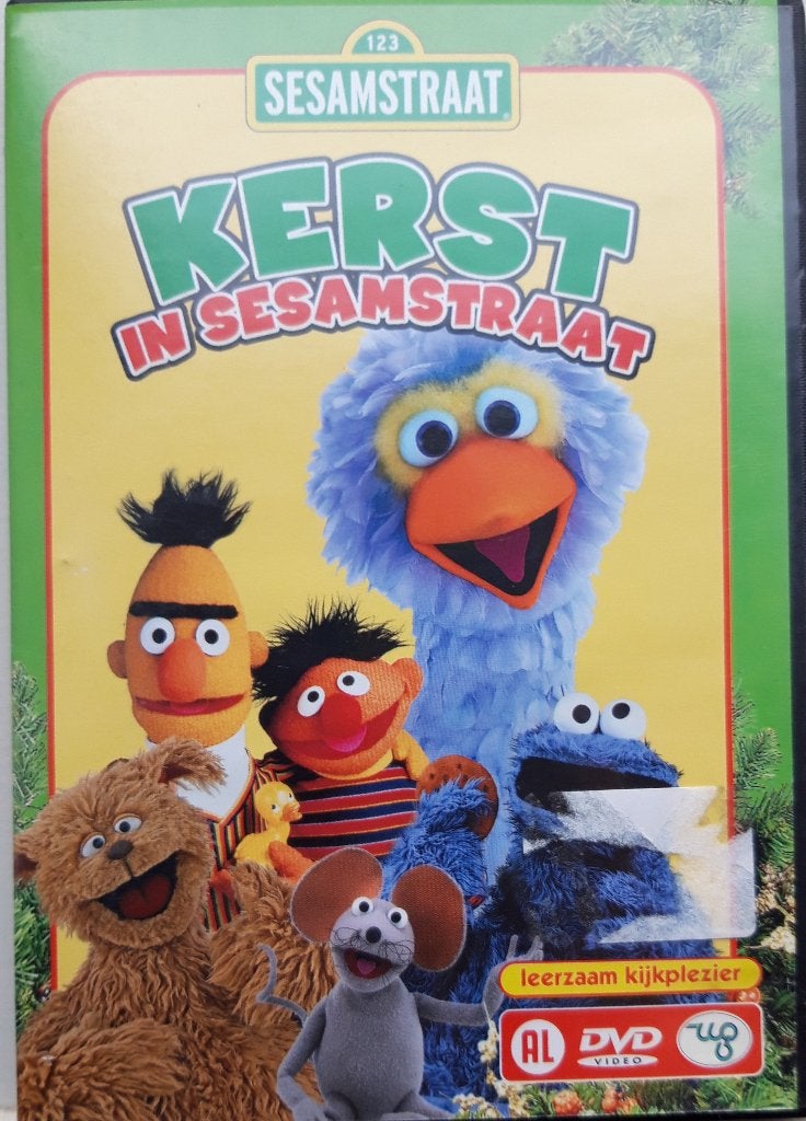 Sesamstraat Kerst in Sesamstraat DVD - Goede staat