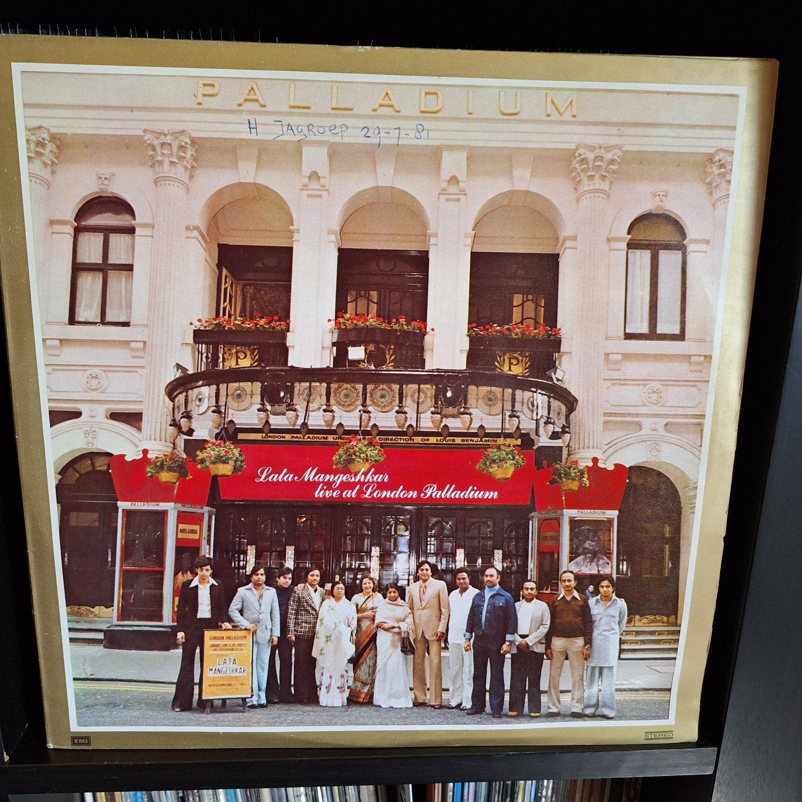 Lata Mangeshkar Live at London Palladium LP, Gebruikt, 1980 - 1989, Ophalen of Verzenden, Aziatisch