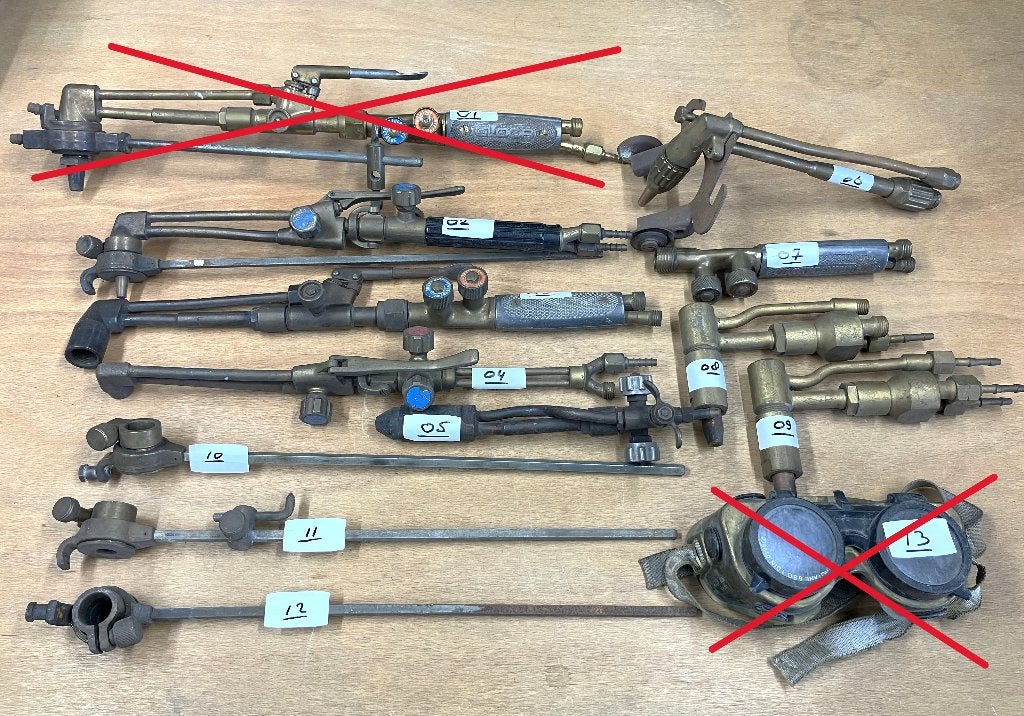 Las / snijbranders Loosco, Gloor, MESSER, MULLER, enz., Ophalen of Verzenden, Gebruikt, 250 ampère of meer, Overige typen