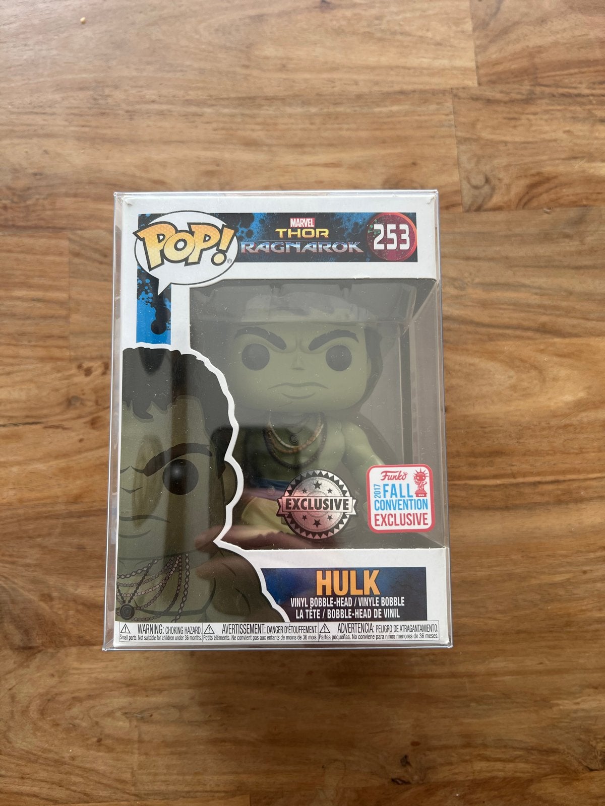 Funko Pop! Marvel Thor Ragnarok Hulk #253 Fall Convention, Verzamelen, Ophalen of Verzenden, Nieuw