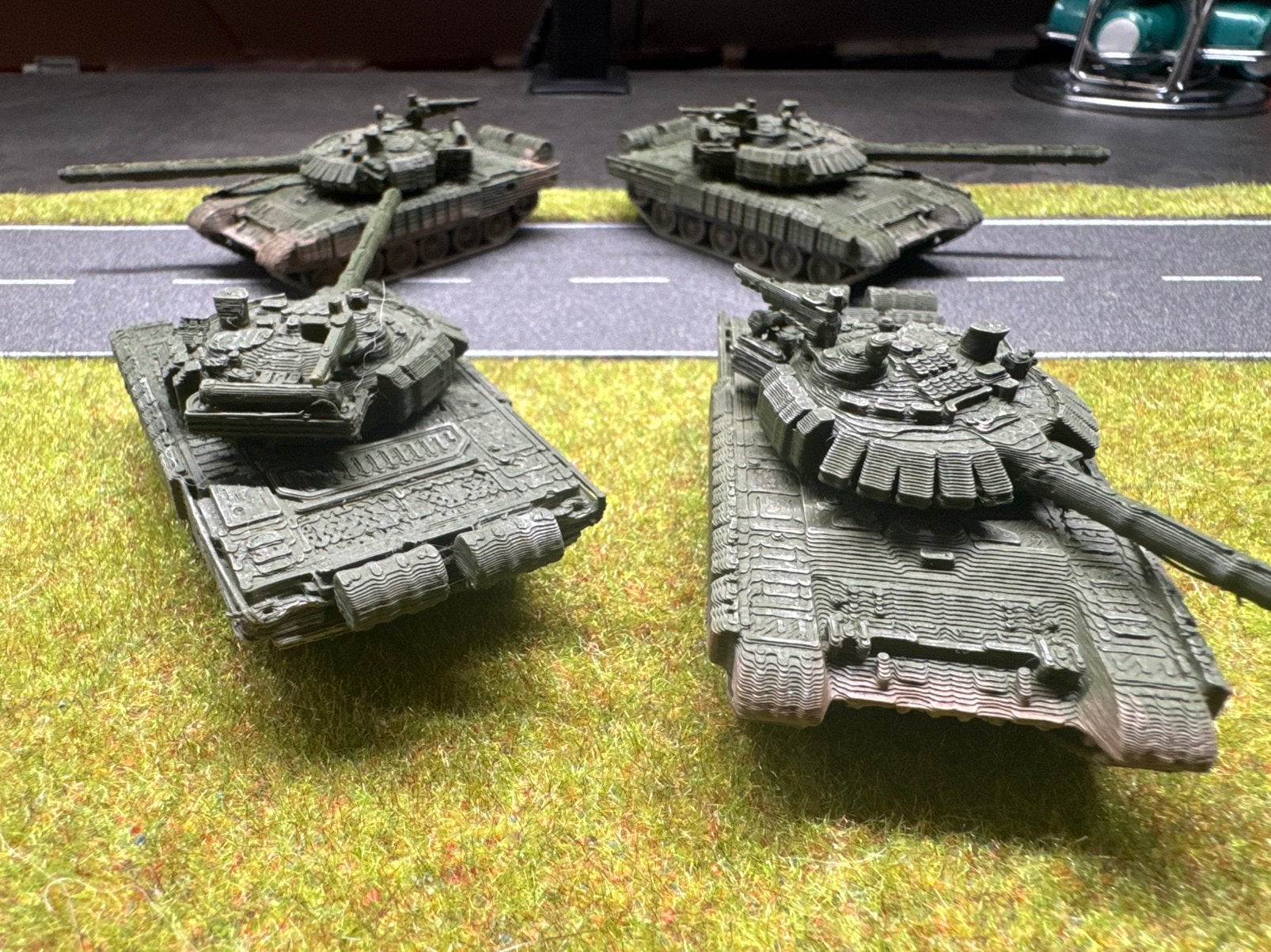 T-72B3M 1:87, Hobby en Vrije tijd, Wargaming, Ophalen of Verzenden, Zo goed als nieuw, Historisch