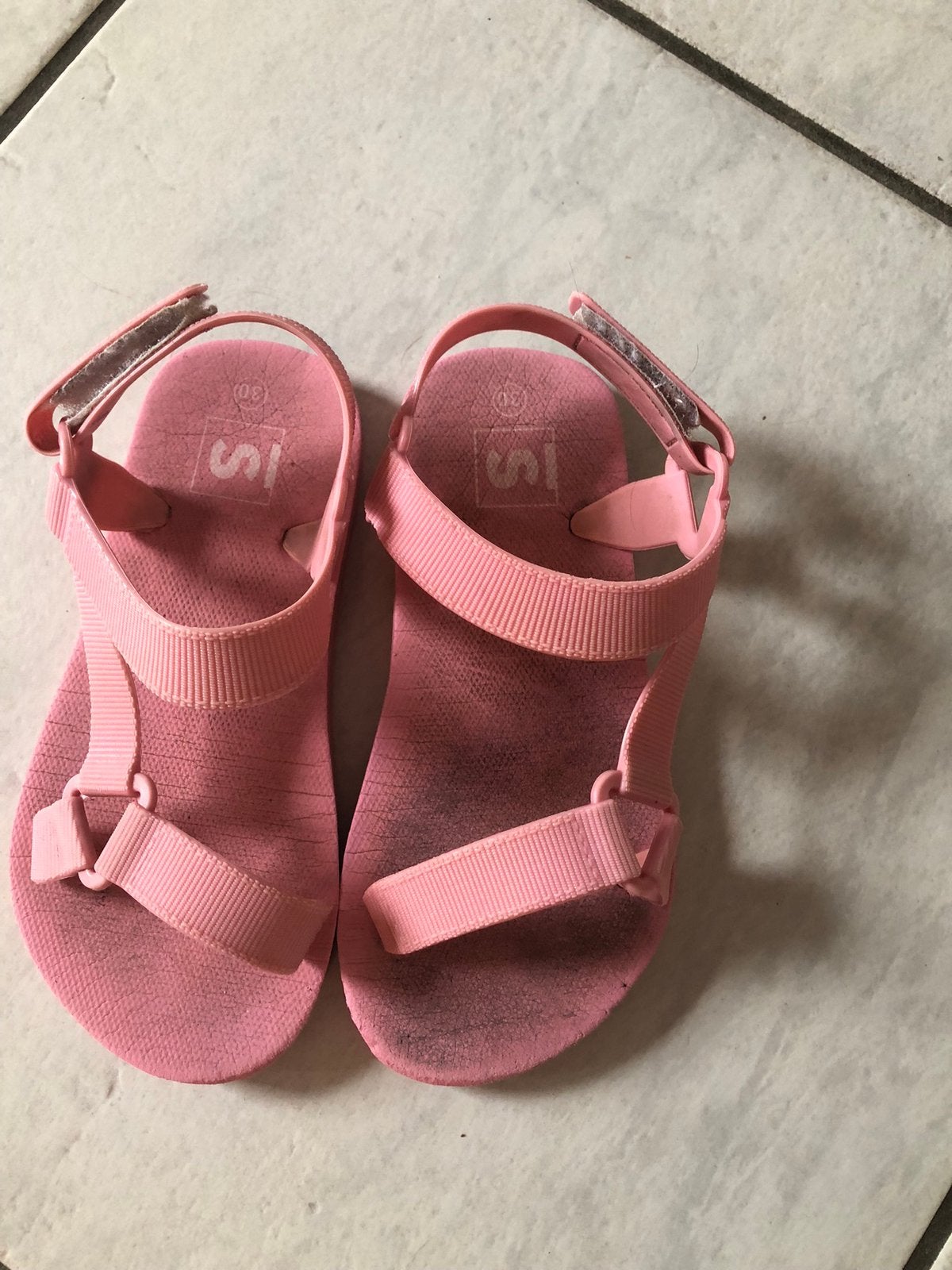 Roze slippers maat 30, Ophalen, Gebruikt, Meisje, Overige typen