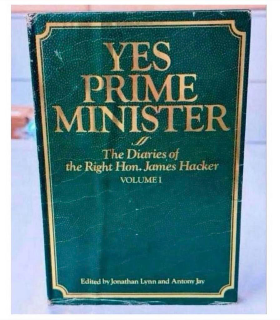 Yes Prime Minister Antony Jay Jonathan Lynn 1986 hardcover, Ophalen of Verzenden, Zo goed als nieuw