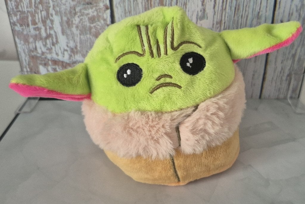 Baby Yoda omkeerbare knuffel, Groen, Overige merken, Overige typen, Ophalen of Verzenden