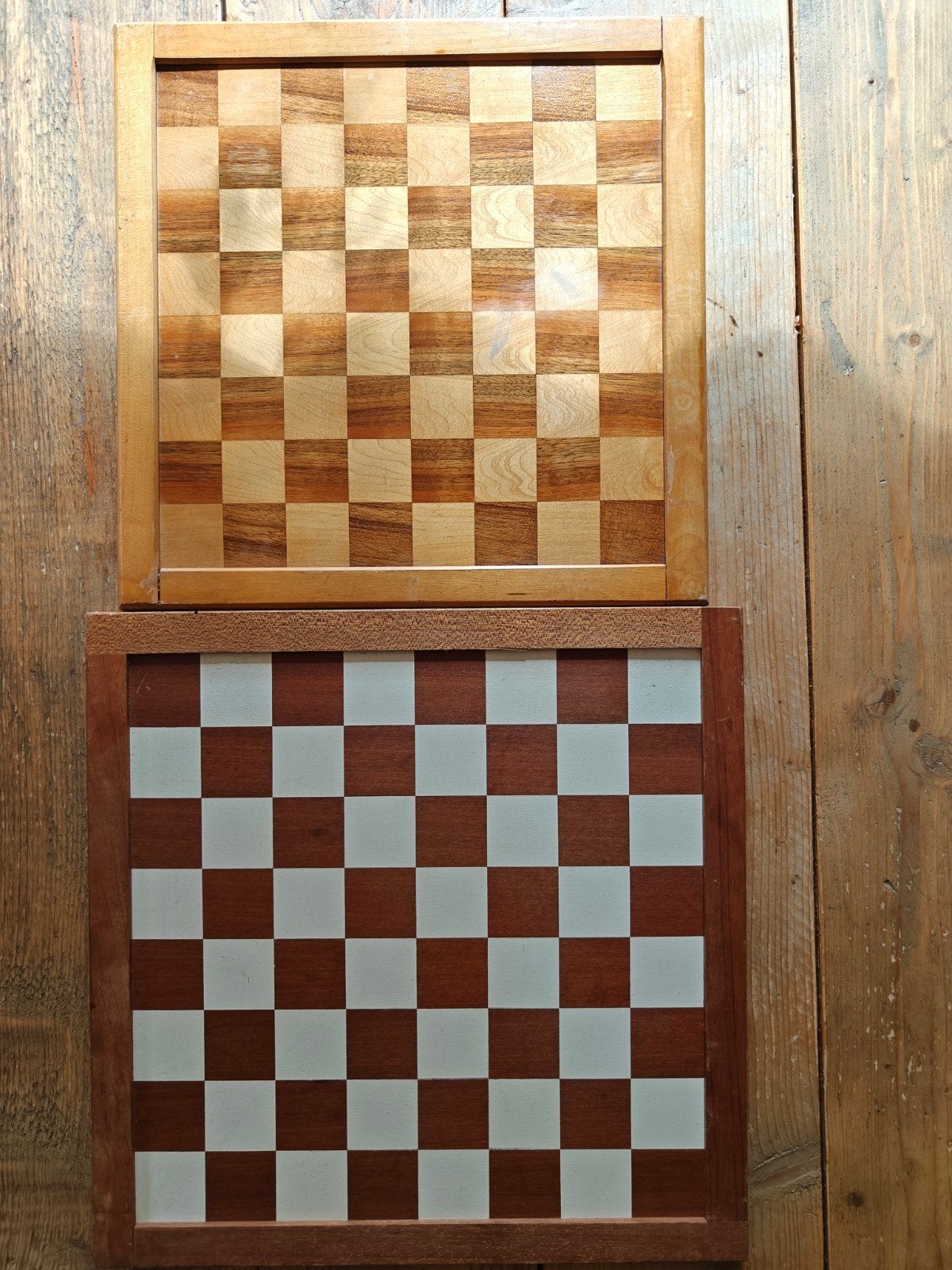 4 Dam/schaakborden., Ophalen of Verzenden, Homas., NVT., NVT.