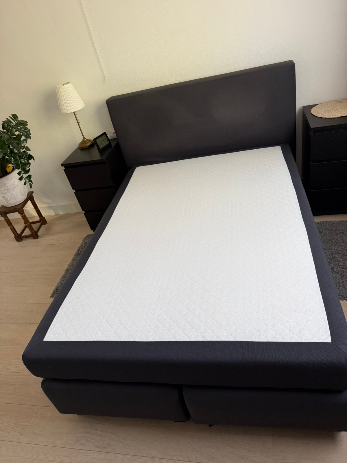 Boxspring bed 140x200 – Beter Bed, Ophalen, Gebruikt, Tweepersoons, 140 cm