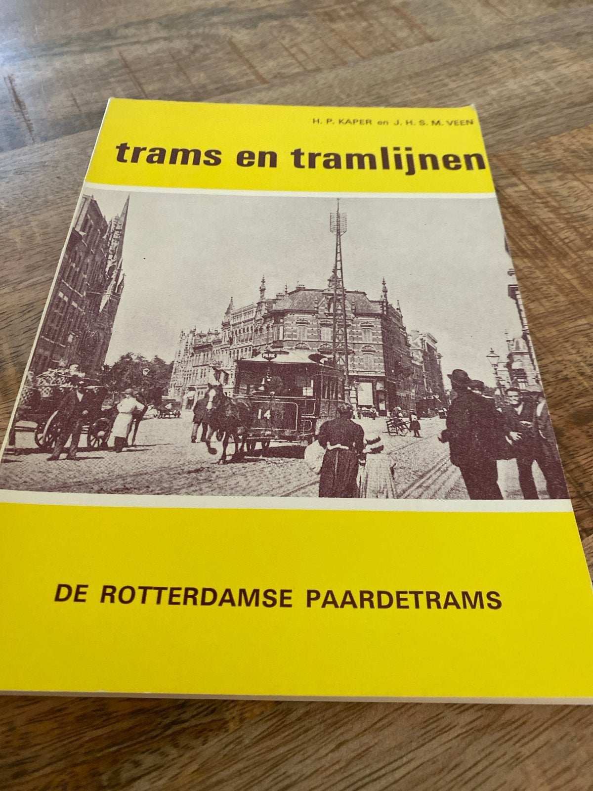 Trams en Tramlijnen: De Rotterdamse Paardetrams, Boeken, Ophalen of Verzenden, Gelezen, Tram