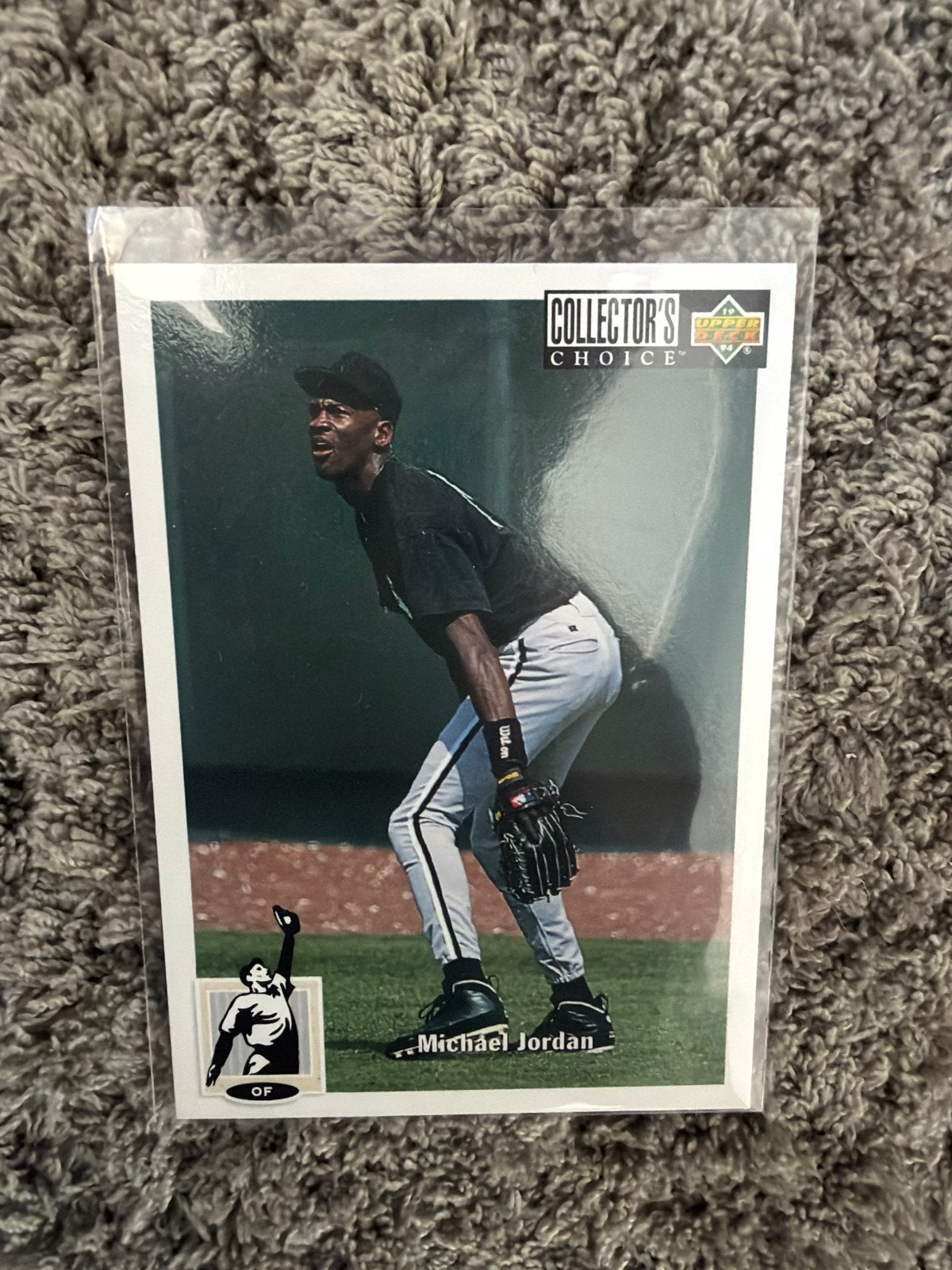 Upper Deck Michael Jordan Collector's Choice Honkbal Kaart, Verzamelen, Ophalen, Nieuw, Overige sporten, Spelerskaart