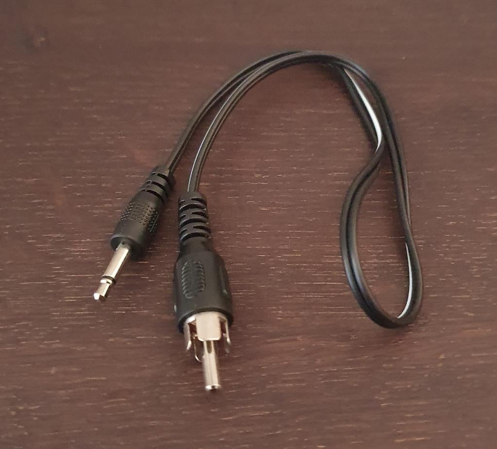 Cioks 2030 FLEX CABLE 30 cm Jack / Tulp, Ophalen of Verzenden, Nieuw, Apparatuur