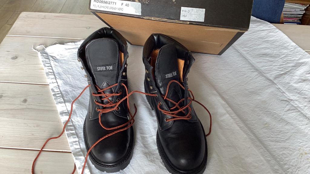 Motor boots, Kleding | Heren, Schoenen, Zwart, Boots, Ophalen of Verzenden, Zo goed als nieuw