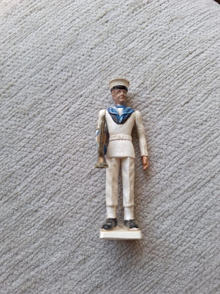 Aohna vintage Griekse matroos handgeschilderd plastic, Verzamelen, Poppetjes en Figuurtjes, Ophalen, Gebruikt