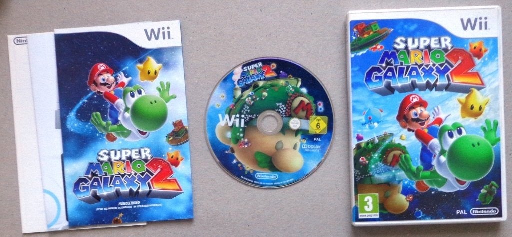 Super Mario Galaxy 2 voor de Nintendo Wii Compleet, Spelcomputers en Games, Games | Nintendo Wii, Avontuur en Actie, 1 speler
