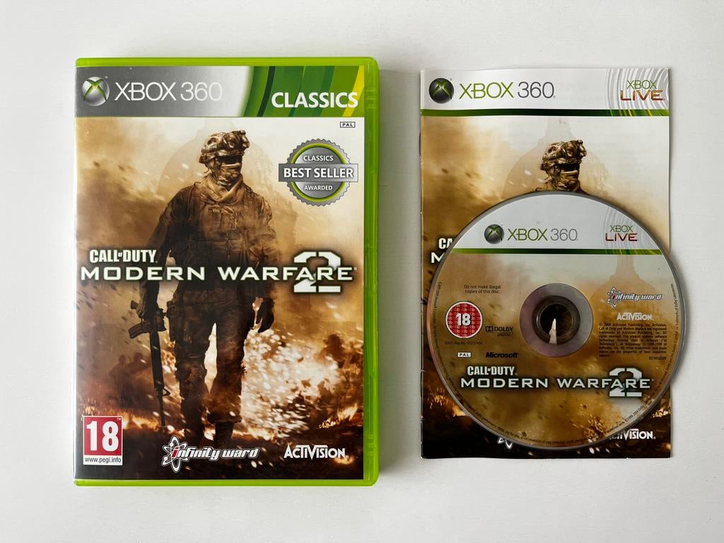 Call of Duty Modern Warfare 2, Spelcomputers en Games, Games | Xbox 360, Vanaf 18 jaar, Shooter, Ophalen of Verzenden, Zo goed als nieuw