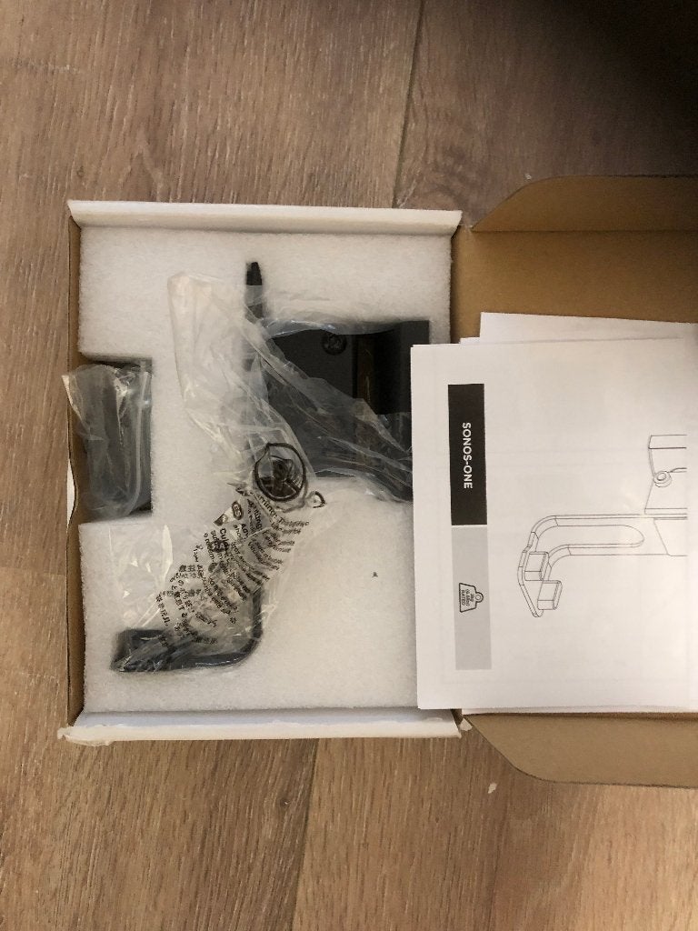sonos ONE / play speakermount zwart nieuw ovp