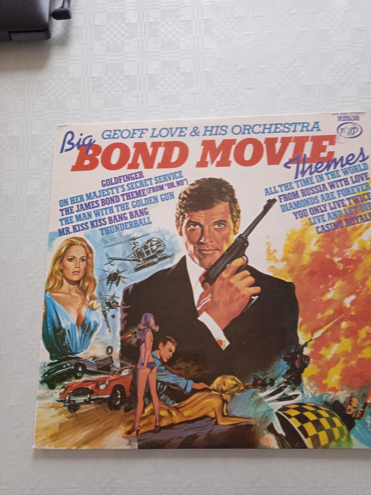 James Bond lp, Cd's en Dvd's, Vinyl | Verzamelalbums, Ophalen of Verzenden, Zo goed als nieuw, 12 inch, Pop