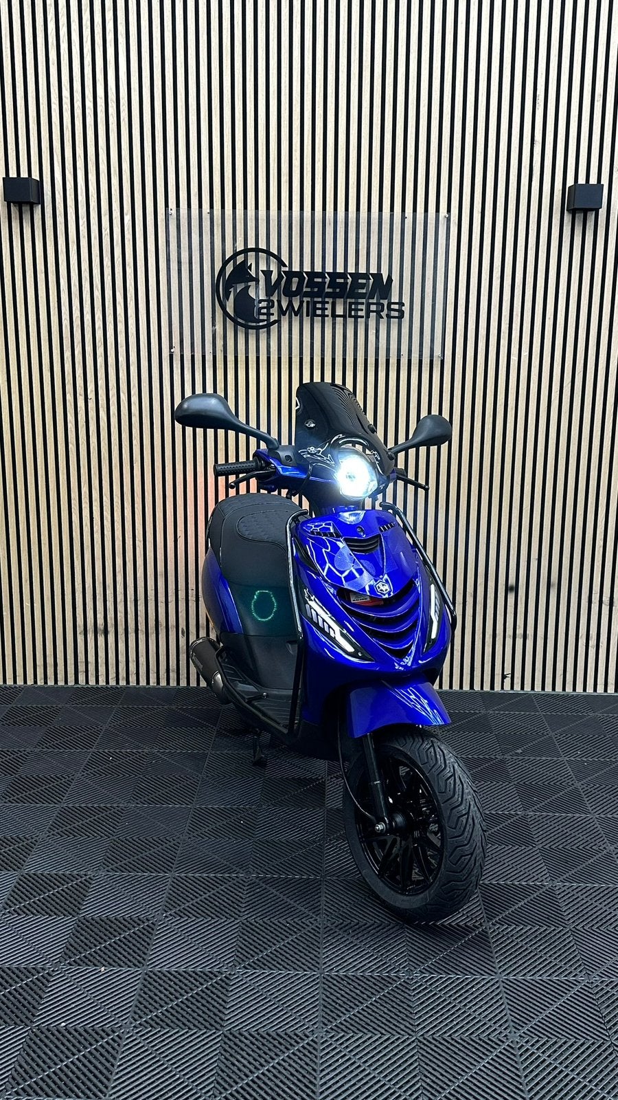 Piaggio Zip | Candy Blue | Akrapovic | Big Brake, Zip, Ophalen of Verzenden, Zo goed als nieuw, Benzine