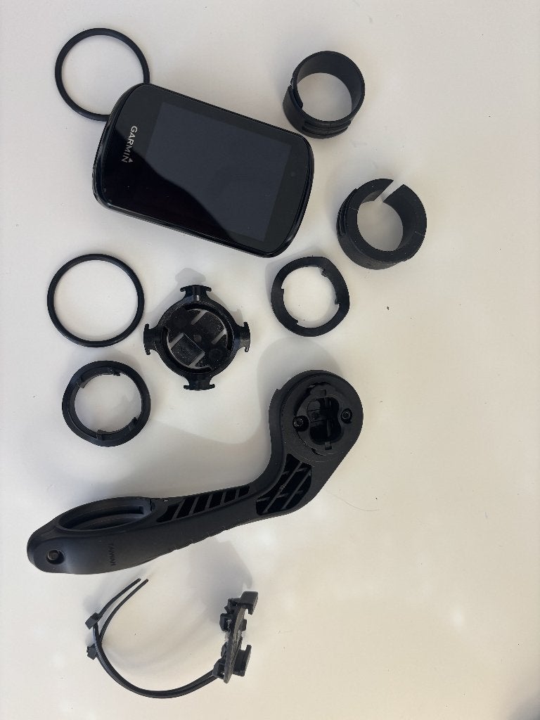 Garmin Edge 830, Ophalen, GPS, Gebruikt