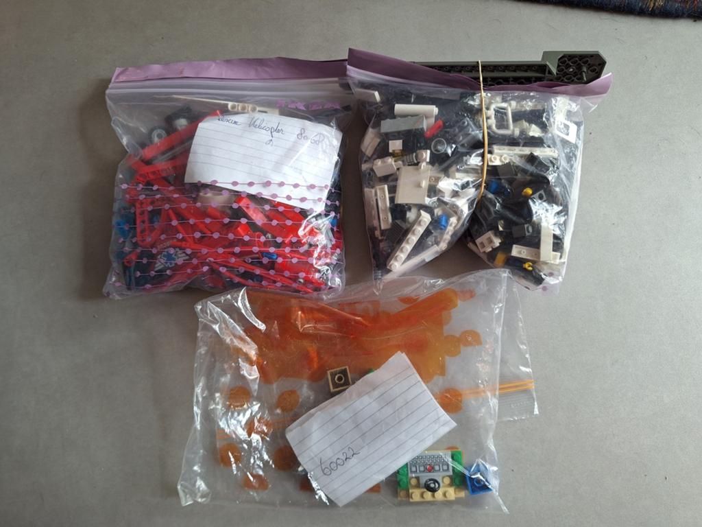 Lego 8068 police 60022, Ophalen of Verzenden, Gebruikt, Losse stenen, Lego