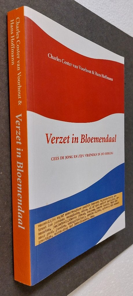 Verzet in Bloemendaal BOEK Coster van Voorhout Hans Hoffmann, Ophalen of Verzenden, Charles Coster van Voorhout en Hans Hoffmann