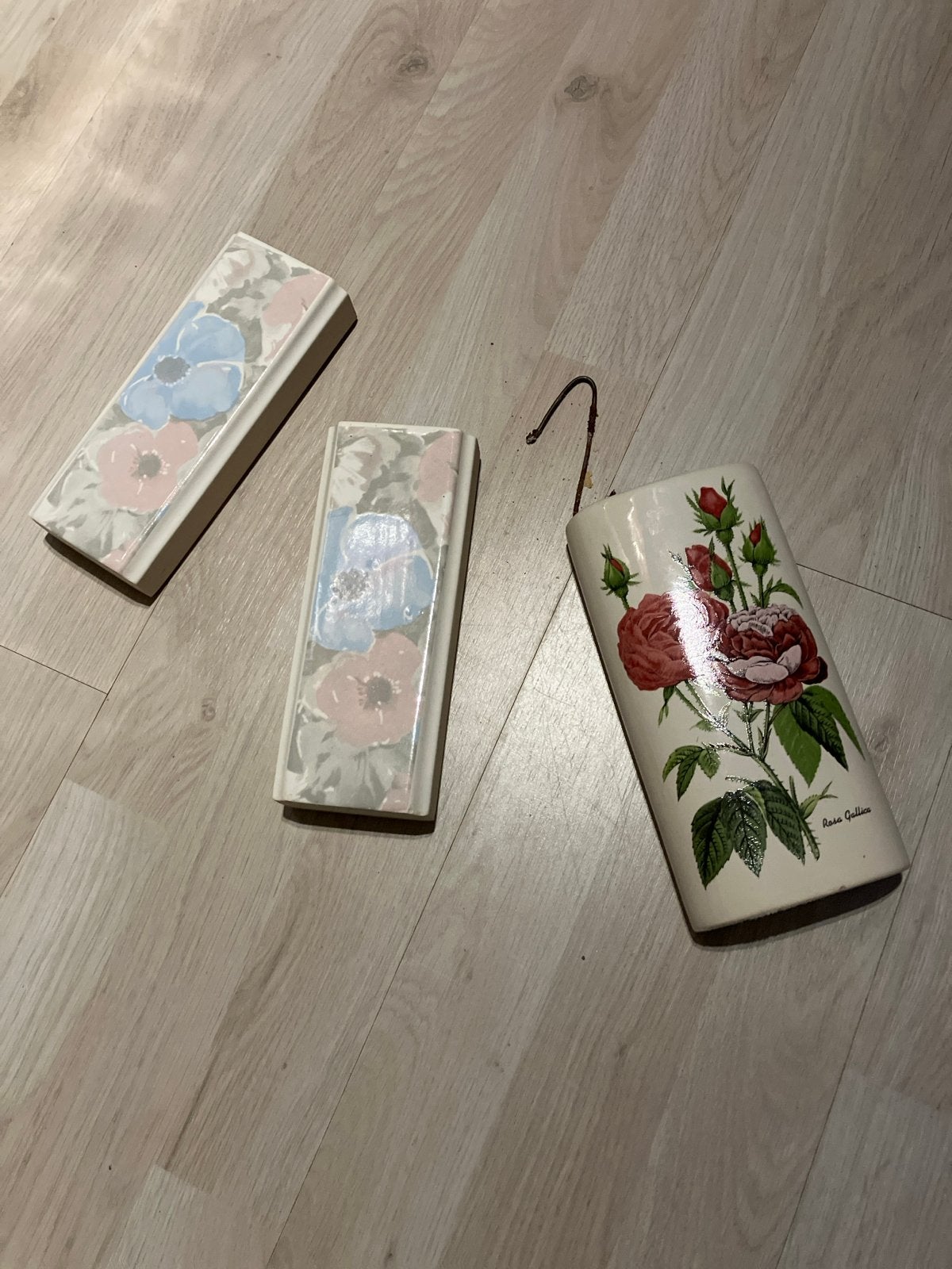 Decoratieve verwarmingsbakjes met bloemmotieven, Ophalen of Verzenden