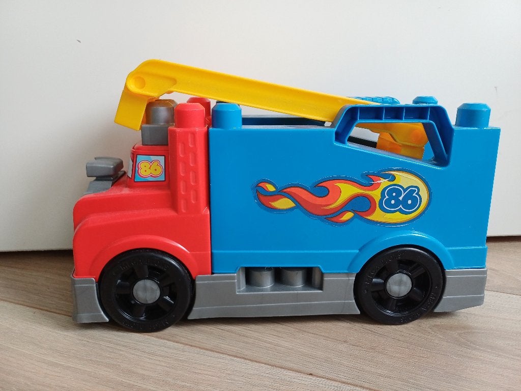 Mega Blocks vrachtwagen/vrachtauto, Ophalen of Verzenden, Zo goed als nieuw