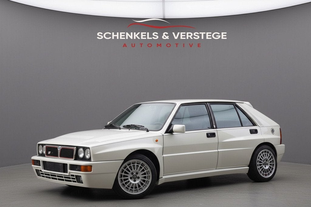 Lancia Delta 2.0-16V HF Integrale Evoluzione II Bianco Perla, Auto's, Oldtimers, 1995 cc, Wit, Handgeschakeld, Vierwielaandrijving