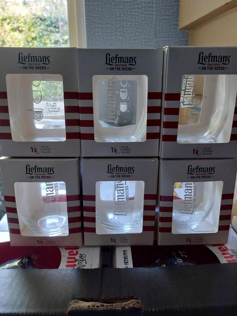 Liefmans on the rocks, Verzamelen, Glas en Borrelglaasjes, Ophalen of Verzenden, Nieuw