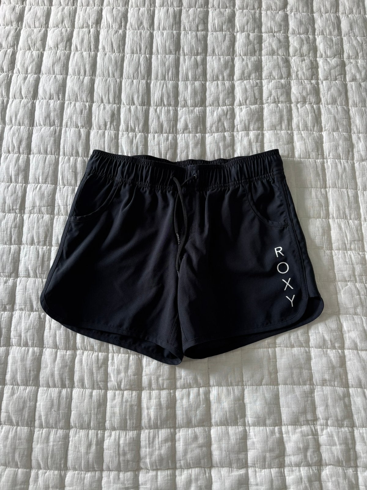 Roxy zwemshort / boardshort XS, Kleding | Dames, Ophalen of Verzenden, Zo goed als nieuw, Zwart, Zwembroek of Short