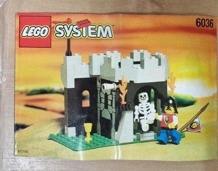 Lego 6036 Skeleton Surprise, Gebruikt, Lego, Compleet, Ophalen of Verzenden