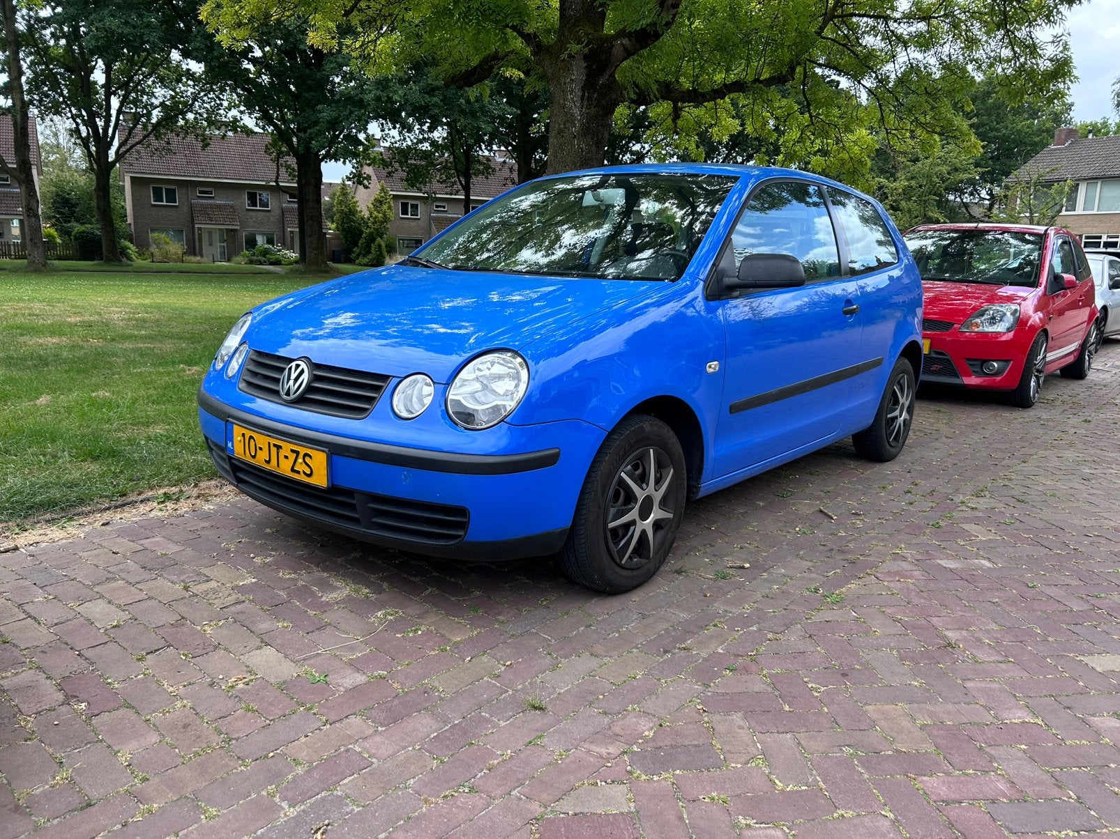 Volkswagen Polo 1.2 47KW 2002 Blauw, Auto's, Blauw, 1198 cc, Origineel Nederlands, Handgeschakeld