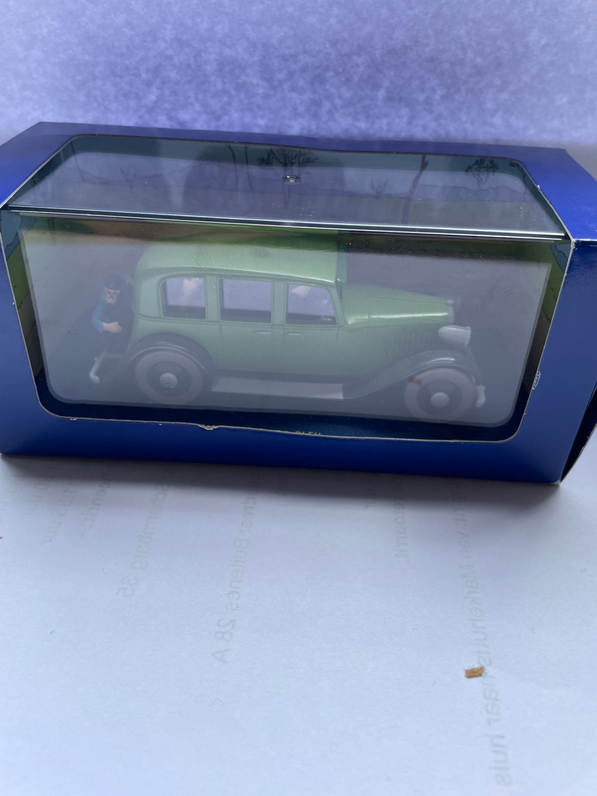 Kuifje Mitsuhirato Limousine De Blauwe Lotus, Overige merken, 1:50 of kleiner, Auto, Nieuw