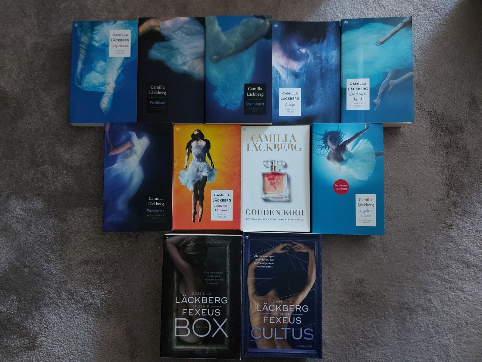 11 X Camilla Lackberg - Super spannend - Alles € 25,00, Boeken, Ophalen