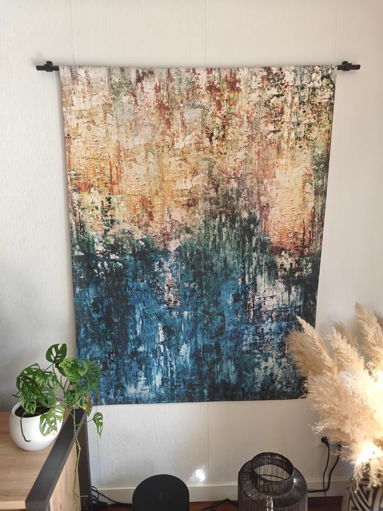 Wandkleed Urban Cotton 110X145cm met ophangsysteem., Ophalen