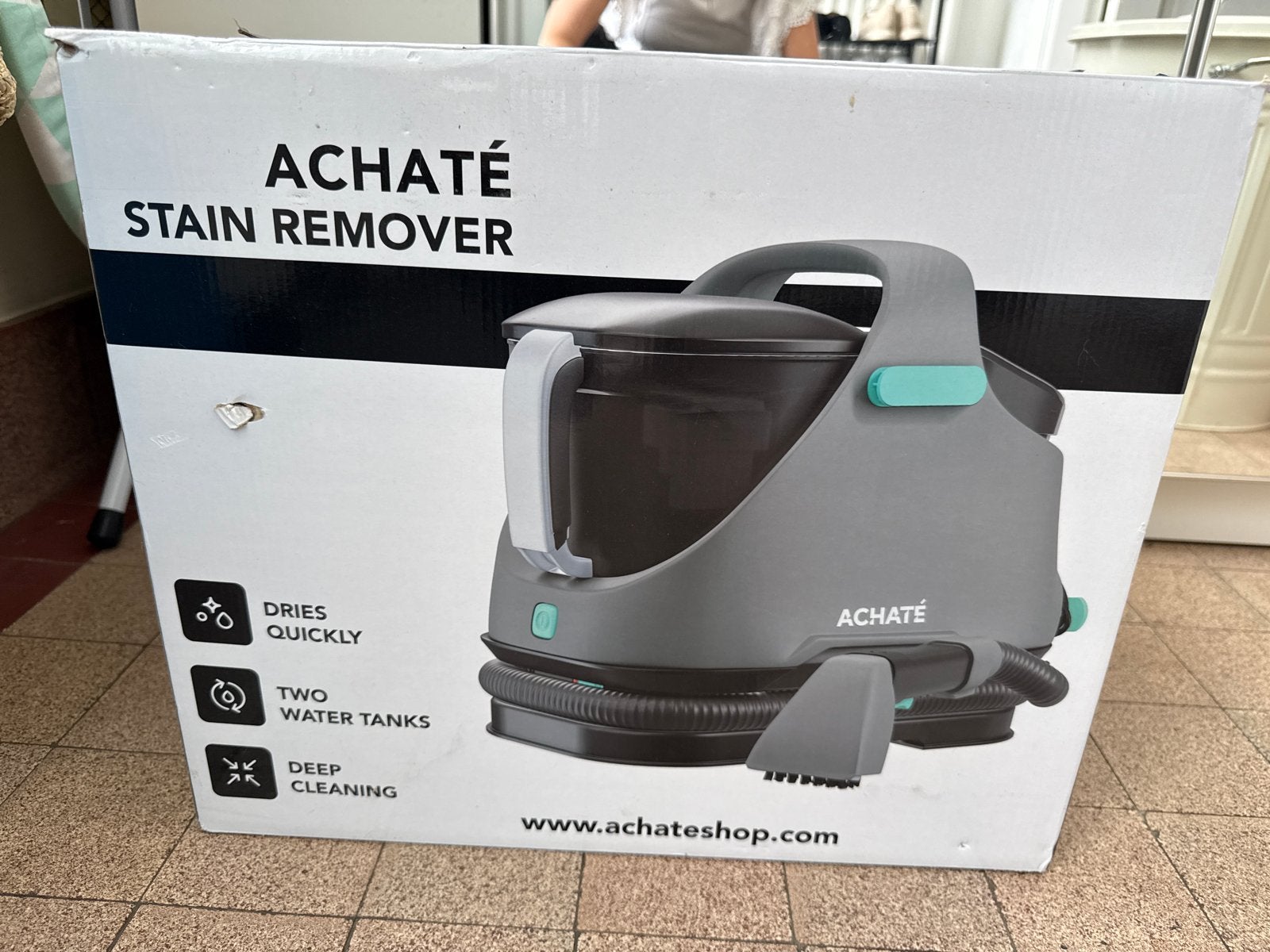 ACHATÉ Stain Remover - Vlekkenreiniger, Geschikt voor tapijt, Overige merken, Gebruikt, Ophalen of Verzenden