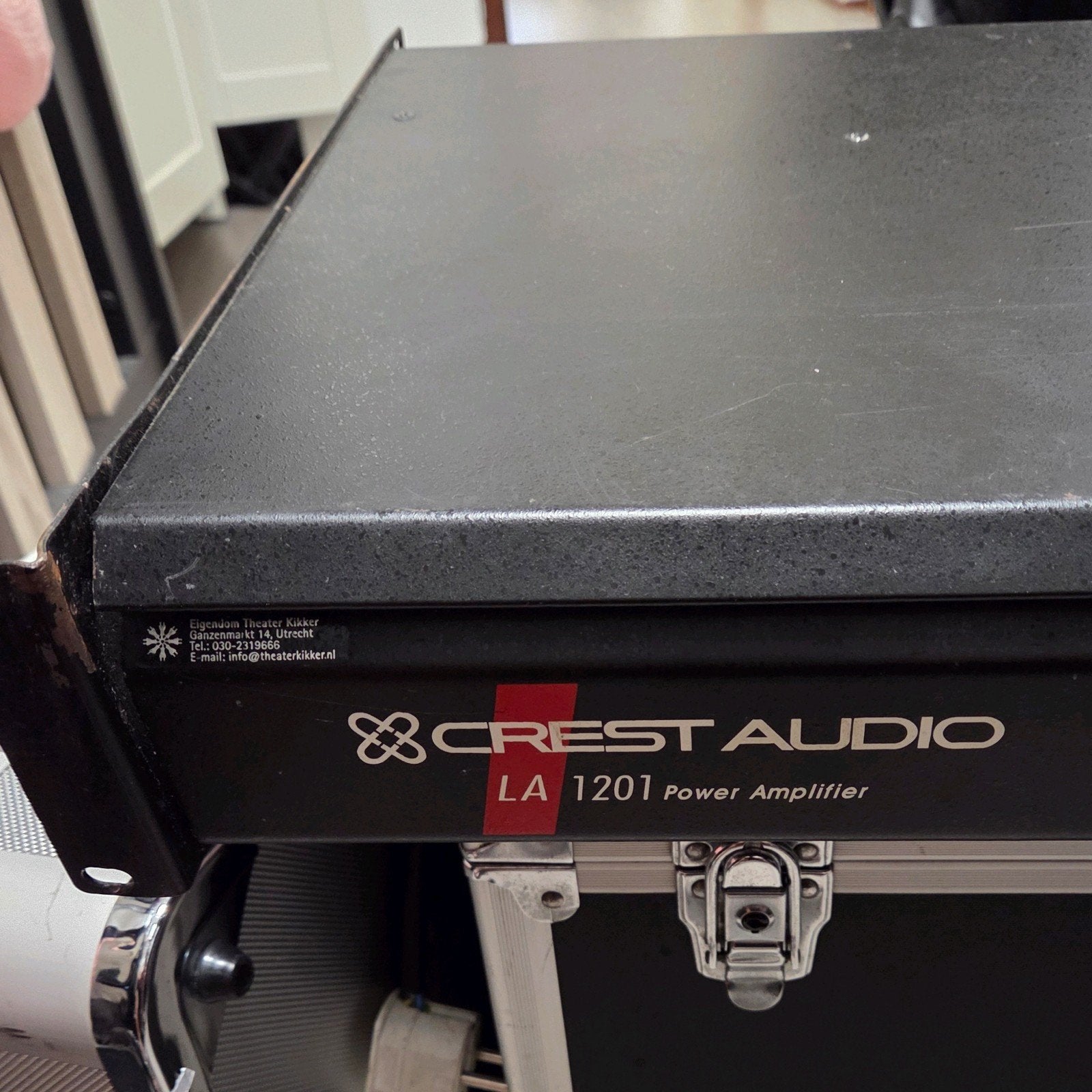 Crest audio versterker la1200, Ophalen of Verzenden, 100 watt of meer